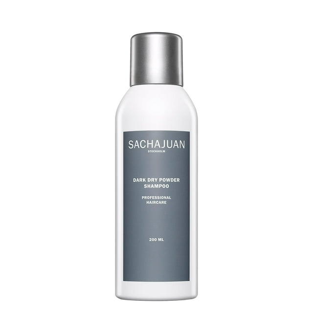 SachaJuan Shampooing Poudre Sèche Foncée Poids 118 g 200 ml 6,8 oz