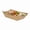 Kraft/1 lb/50 Count, variant on Bio Tek 1 lb Kraft Paper #100 Food Tray / Boat - 5 1/2" x 3 1/2" x 2" - 50 count box