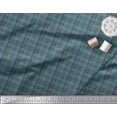 thumbnail image 2 of Soimoi Modal Satin Fabric Plaid Check Printed Fabric 1 Yard 42 Inch Wide, 2 of 3