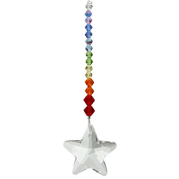 Woodstock Chimes DDRS Makers Suncatchers Crystal Daydream, Rainbow Star