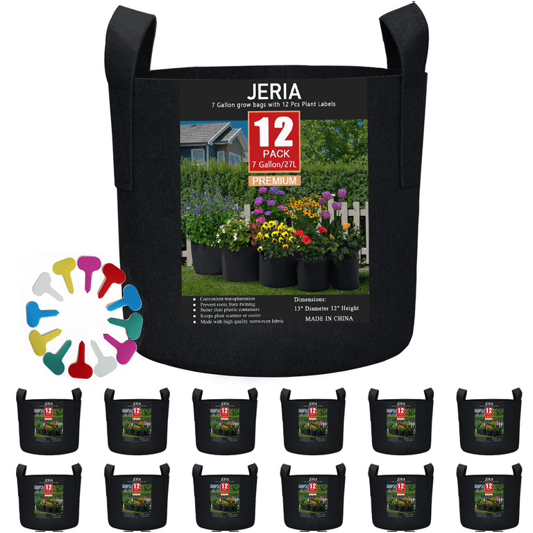 grow bags 12*12 plant bags for gardening poly bags growing bags - 7 years  long