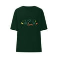 thumbnail image 3 of Neewe Women's T-Shirt Short Sleeve Crewneck Graphic Tees Printed Casual Summer Tops, 3 of 5
