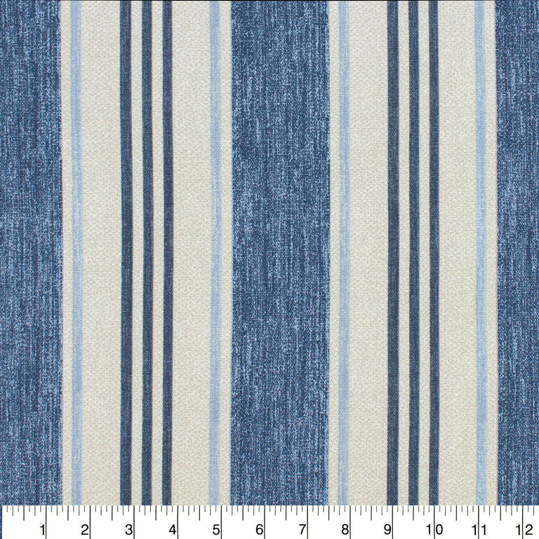 Better Homes & Gardens Wide Stripe Blue 8 Yards by the Bolt 54Width 100%  Cotton Fabric 