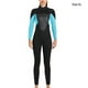 thumbnail image 2 of Greeniant Traje de buceo Alta eficiencia A prueba de frío Cierre de cremallera Trajes de baño cómodos Traje de neopreno fácil de usar Cuello Deportes acuáticos Mujer Celeste XL Greeniant OD020689-23, 2 of 6