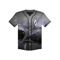 Jvna Jersey Festival Clothing Festival DJ Merch Jersey Harajuku Thin button Baseball Uniform Men/Women Baseball Jersey For EDM Festivals Color2