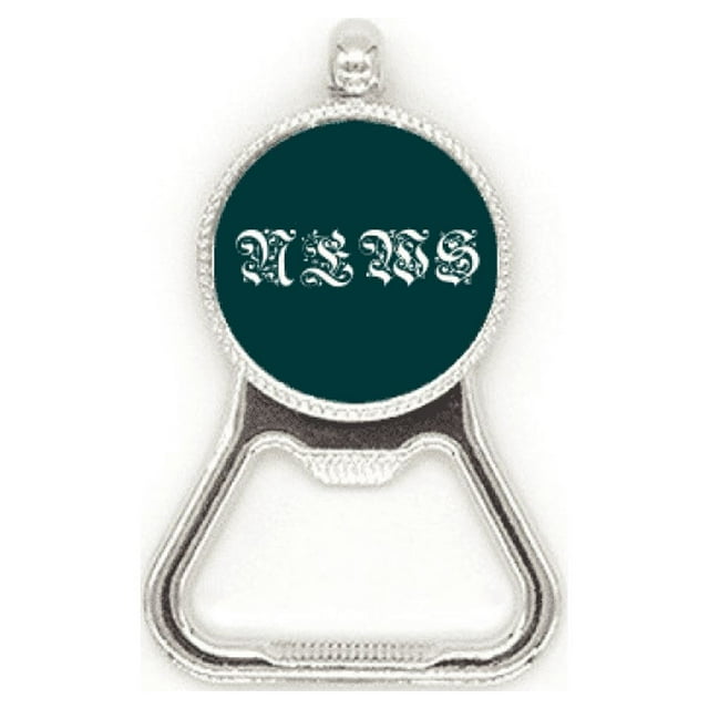 Information News Pattern Text Metal Beer Bottle Cap Opener Duty Stainless Steel