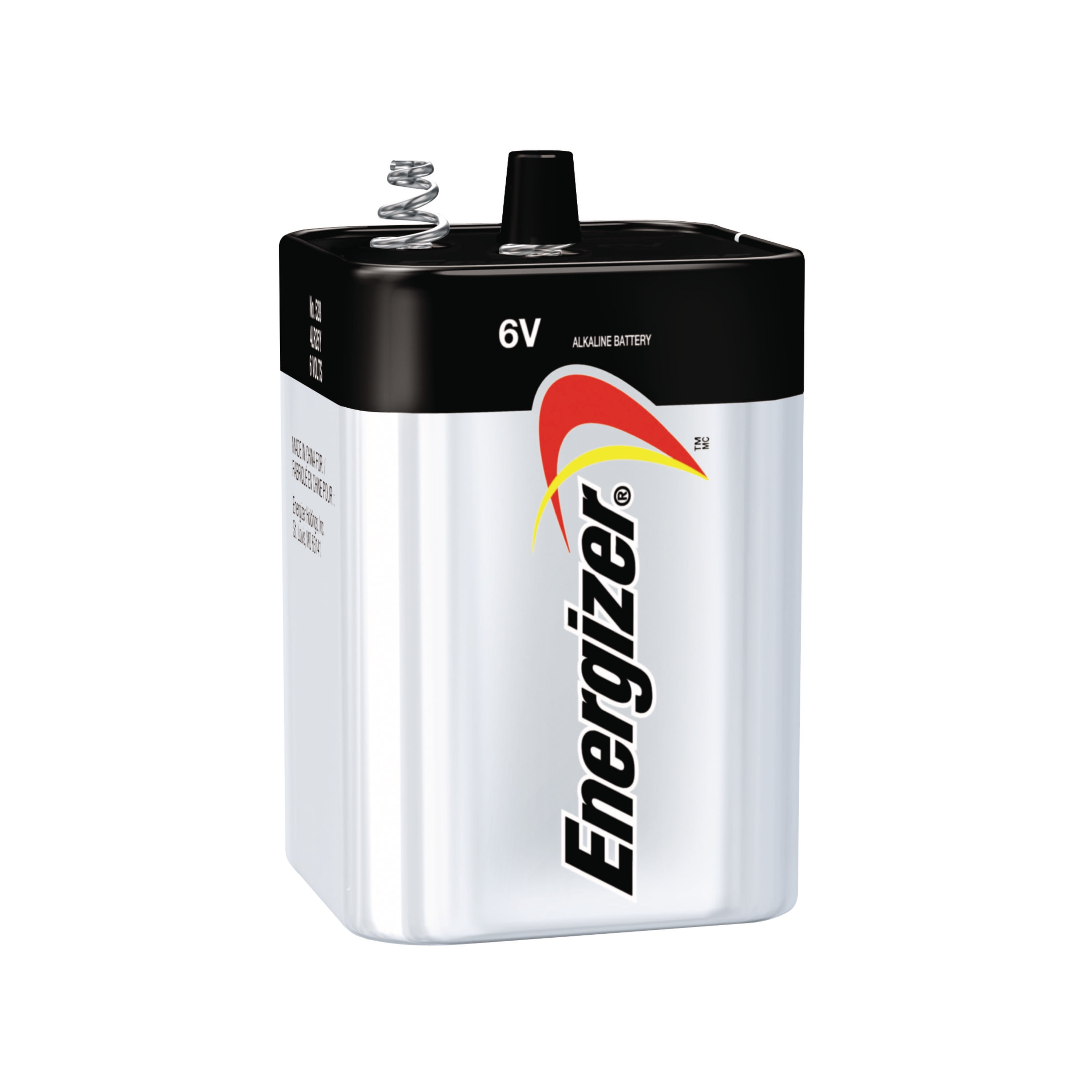 Energizer Max 529 Alkaline Spring Terminal Lantern Battery, 6V -