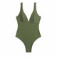 thumbnail image 5 of Traje de Baño con Correa de Bikini de Color Sólido Sexy para Mujeres, Traje de Baño Retro de Nylon con Almohadilla de Pecho para Piscina, Playa Y Verano, 5 of 8
