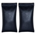 thumbnail image 1 of YLLSF Automatic closing leather spring sunglasses storage box glasses bag 2 pack, 1 of 9