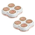 thumbnail image 1 of Legs Hair Remover Replacement Head Compatible with Legs Shaver for WomenRose Gold 2 Pack, 1 of 7