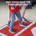 thumbnail image 5 of GoSports Baseball and Softball Hitting Mat with Batting Stance Alignment Guide - 6 x 4 ft, 5 of 7