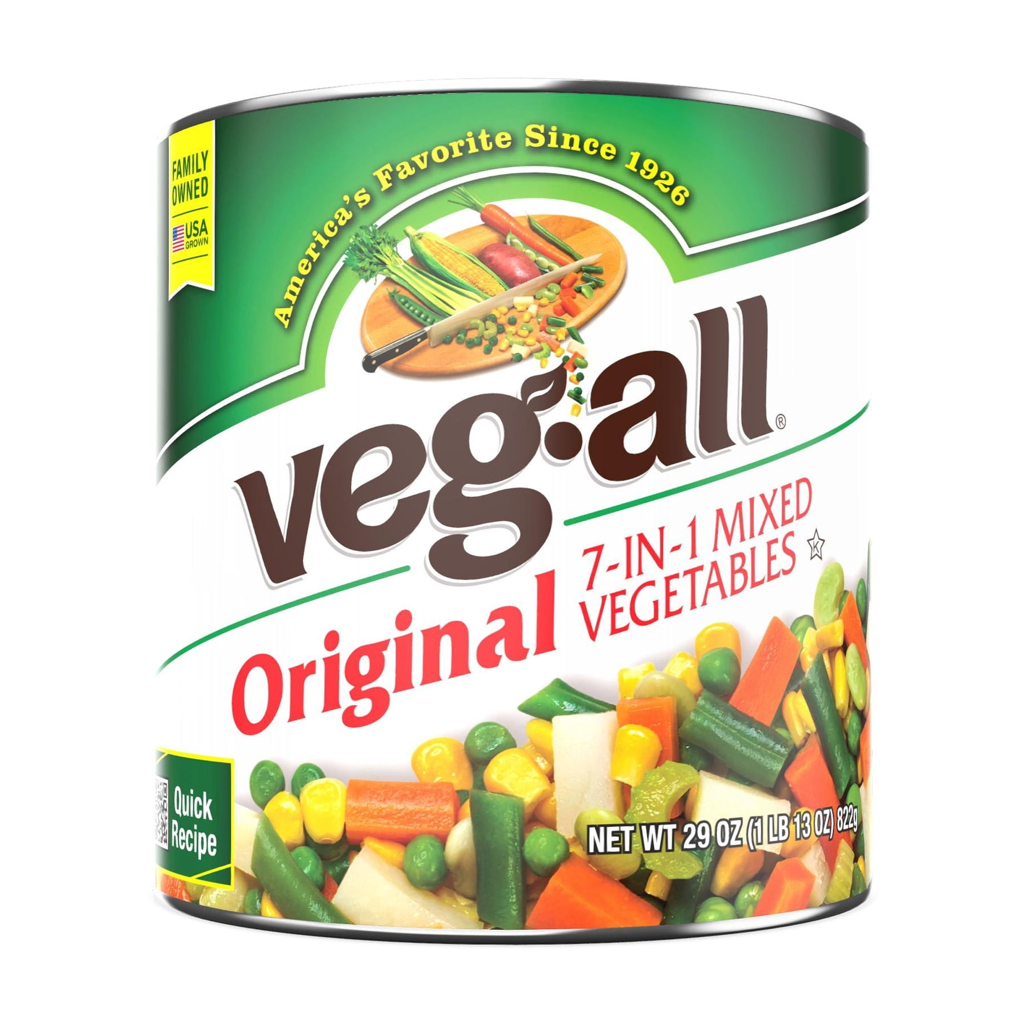 Veg-All Original Mixed Vegetables, 29 oz., Can