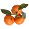 thumbnail image 2 of 9Pcs Artificial Orange Fruit Plastic Fake Food Lifelike Kitchen Display Decors, 2 of 9