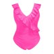 thumbnail image 4 of Traje Deportivo para las Mujeres Trajes de Baño de Color Sólido de Protección Solar sin Mangas, Poliéster para la Playa de Surf, 4 of 8