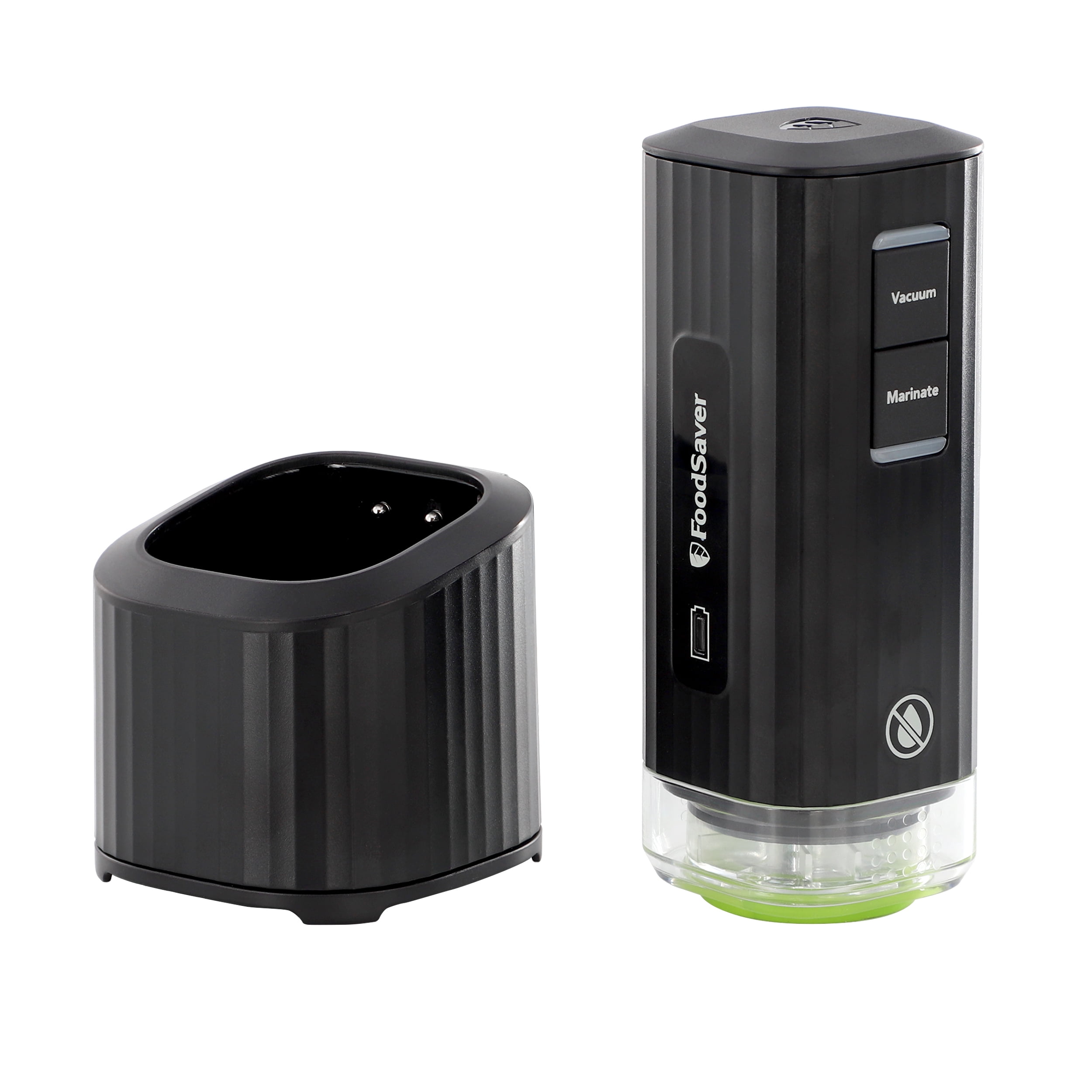 FoodSaver Cordless Mini Vacuum Sealer in Black with Starter Kit