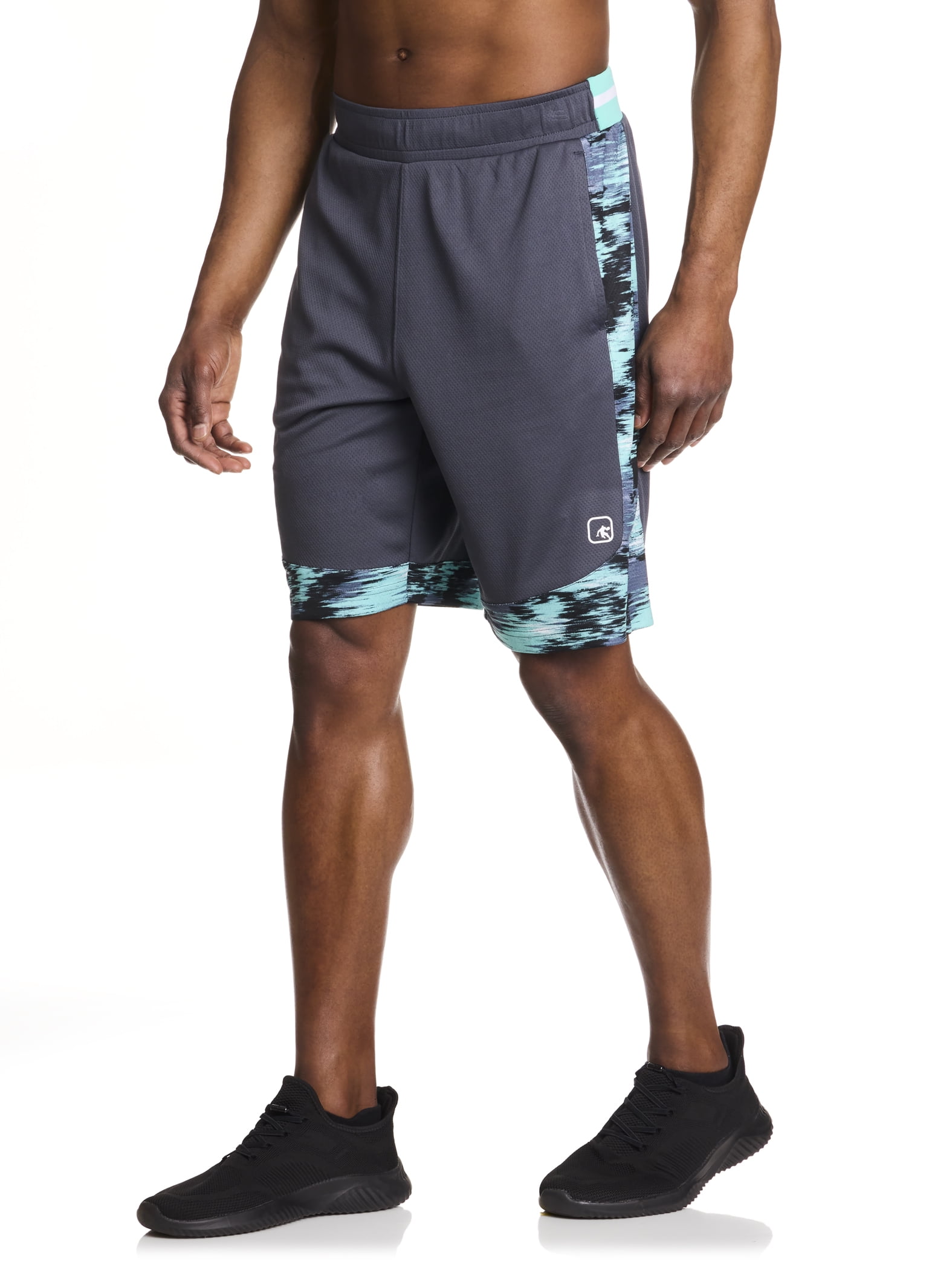 AND1 Men's and Big Men's Active Dribbling Short, 10" Inseam, up to Size 5XL