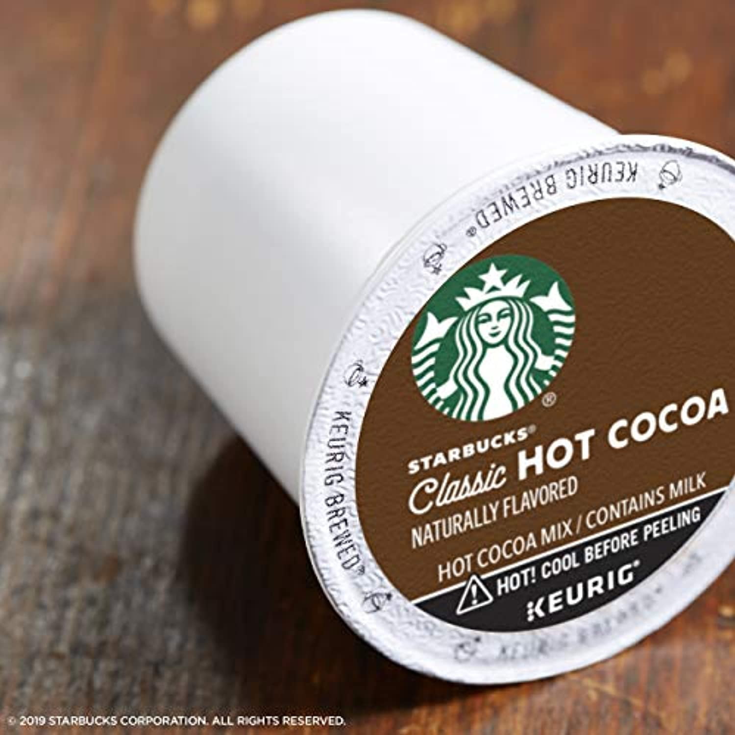 Starbucks Hot Cocoa K-Cup Coffee Pods  Hot Cocoa For Keurig Brewers  1 Box (10 Pods)