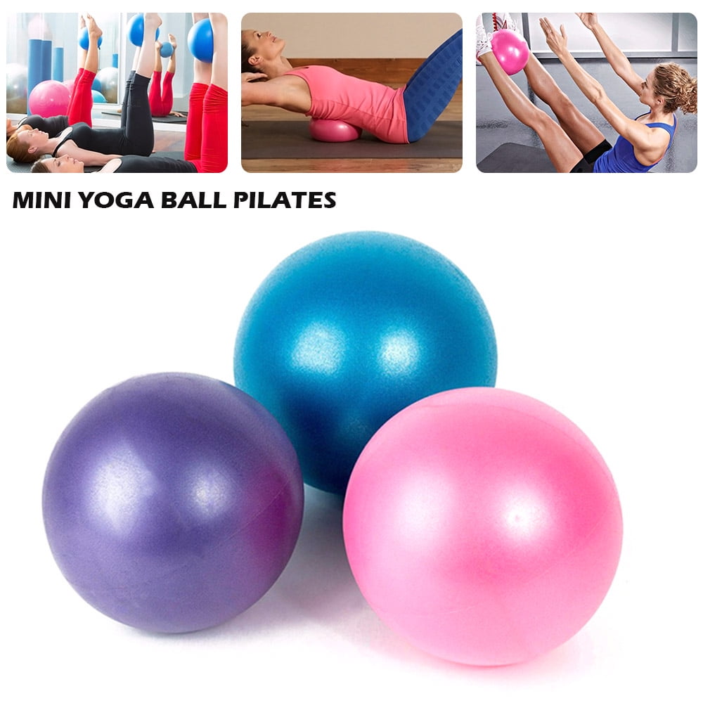 Sale New 25cm Pilates 8" Blue Ball Fitness GYM Over Smooth Ball Bender Yoga Ball 