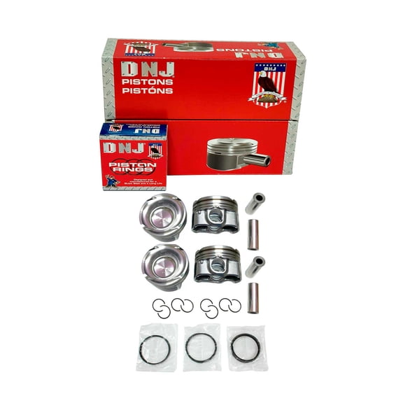 DNJ PRK4307 Piston Set with Rings Fits Cars & Trucks 2017-2020 Hyundai Elantra 1.6L L4 1591cc 16V DOHC