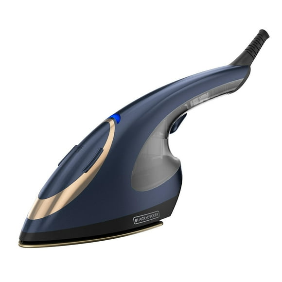 Plancha y VAPORIZADORA VERTICAL Black & Decker HGS500LA azul 1700 Watts