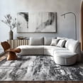 thumbnail image 6 of KUETH 9'x12' Modern Abstract Area Rugs for Living Room, Stain Resistant Machine Washable Large Black Rug, Low-Pile Floor Carpet with Non Slip Backing for Dining Room, Bedroom, 6 of 7