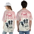 thumbnail image 5 of Every Fart is Love Note Border Collie Guilty Face Happy Valentine's All Over Print 3D Baseball Shirt Borders Dog Lovers Gifts Idea Softball Sport - 01016, 5 of 6