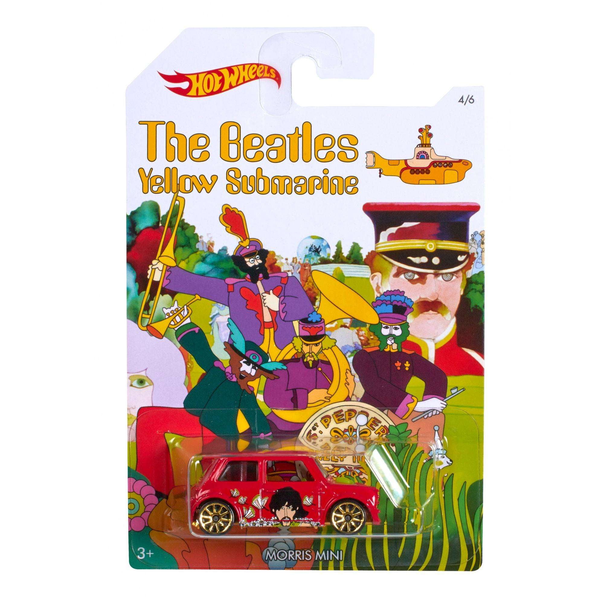 beatles hot wheels walmart