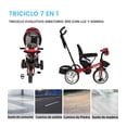 thumbnail image 4 of Triciclo para Niños The Baby Shop  para bebés, evolutivo Luz y Sonido Rojo -, 4 of 8