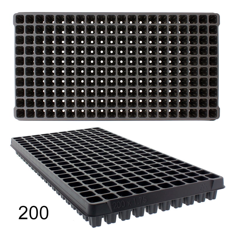 Seed Starting Plug Flats - Full Case (50, 200 cells) - Walmart.com