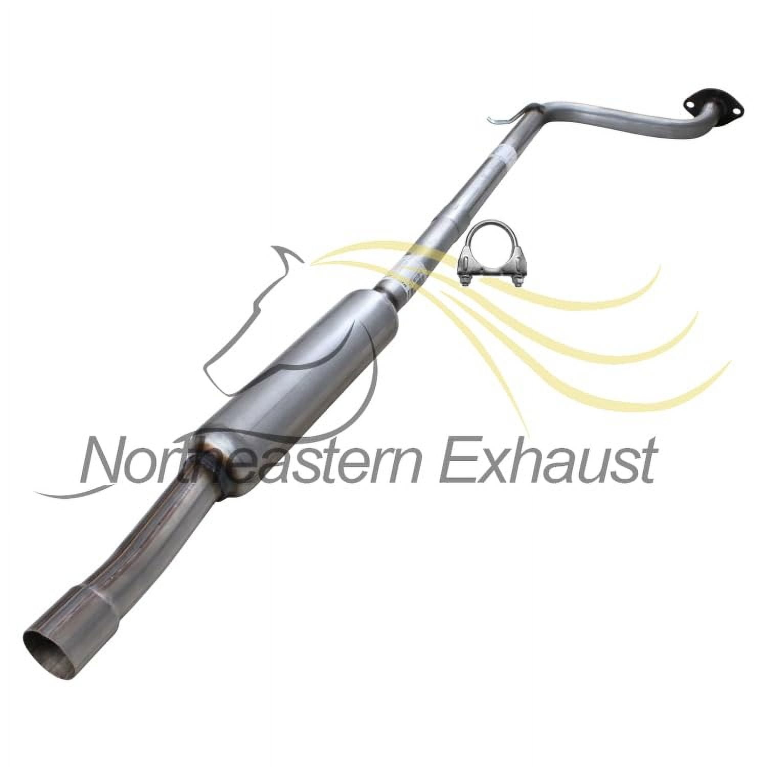 Northeastern Exhaust Stainless Steel Resonator & Muffler Fits 2006–2009 Mitsubishi Eclipse 2.4L Coupe – Direct Fit