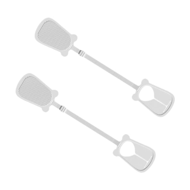 Los sujetadores de una hoja 2x mantienen correas de sábana de longitud ajustable firme y ajustable para dormitorio, apartamento, sofá de sofá hotel