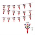 thumbnail image 3 of 2022 Queen Elizabeth II Platinums Jubilee String Flag Triangle Square Her Majesty The Queen 70th Union Jack Flags, 3 of 6