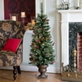 thumbnail image 3 of Haute Decor 4 Foot Pre Lit Christmas Fir Tree with 80 LED Warm White Lights, 3 of 3