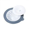 thumbnail image 2 of BCMMKLPP Silicone Kitchen Sink Strainer with Stopper,Wide Rim 4.5" Diameter, 2 of 4