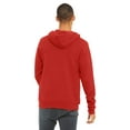 thumbnail image 2 of Unisex Poly-Cotton Fleece Full-Zip Hoodie, 2 of 3