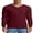 Wine Red, variant on GIRUNS Men's V Neck Sweater Slim Fit Lightweight Long sleeve Sweatshirts Soft Casual Pullover Sweater For Men