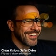 thumbnail image 3 of Gafas Polarizadas con Visión Nocturna Clip-On BLUE CUT Nightwatch, 3 of 6