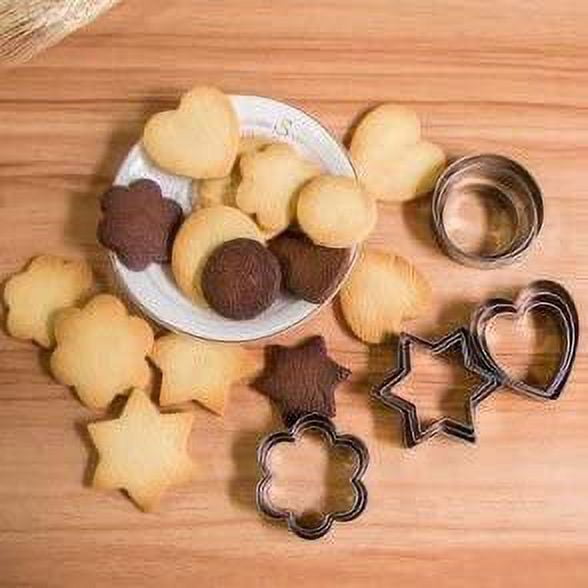 Frosted Valentine Mini Cookie Cutters Set 5 Pieces
