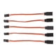 thumbnail image 2 of Cable de extensión servo 5 unids macho a hembra servo cable de extensión de 3 pines futaba jr conector 100mm 100mm Magideal Cable de extensión servo, 2 of 7