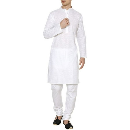 

Royal Kurta Men s Cotton Chikan Kurta Churidar