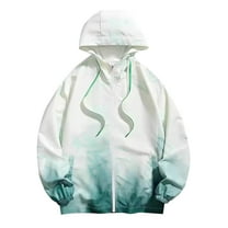 Mens Lightweight Windbreaker Jackets Outdoor Hooded Raincoat Jacket Casual Packable Travel Hiking Cycling Rain Jacket