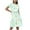 Style 11, variant on GERsome Girls' Short-Sleeve Dress Crewneck A-Line Sundress Summer Casual Midi Dresses for 4-14 Years Kids