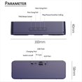 thumbnail image 4 of Altavoz Bluetooth Inalámbrico S19, Subwoofer, Radio Portátil para Exteriores, Color Negro, 4 of 5