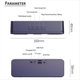 thumbnail image 4 of Altavoz Bluetooth Inalámbrico S19, Subwoofer, Radio Portátil para Exteriores, Color Negro, 4 of 5