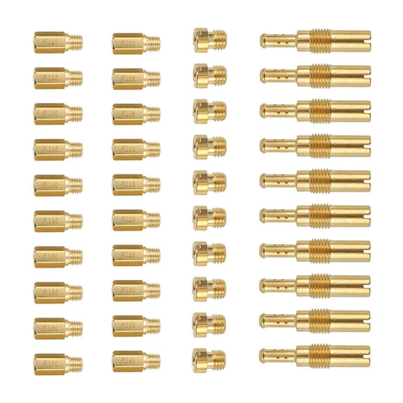 TAPDRA Comprehensive Carburetor Jet Assortment for Keihin Models Tuning Essentials for Bikers