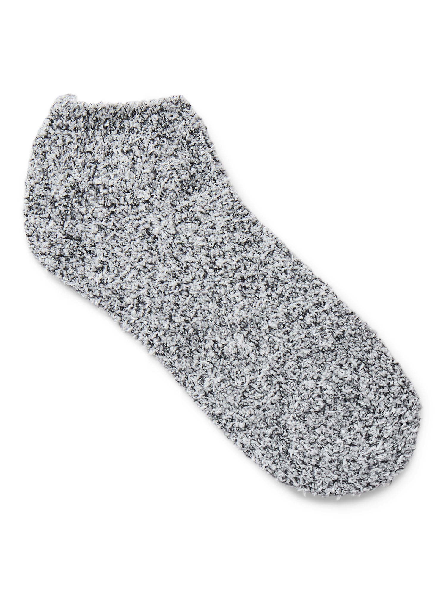 Joyspun Women's Double Layer Low Cut Lounge Socks, 3 Pack, Shoe Sizes 4-10