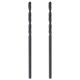 thumbnail image 1 of 6542 Alta Velocidad Acero Recto Vástago Helicoidal Taladro, Totalmente Rectificado Negro Óxido Taladro Brocas 1,4mm Perforación Diámetro 39mm Total Longitud 2uds, 1 of 5