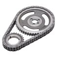 thumbnail image 3 of Edelbrock Timing Gear Set 7810 Performer; For Use With 1965-1995 Big Block Chevy Engines; Chain Driven; Double Roller; Non Adjustable; 3 Keyway Crankshaft Gear, 3 of 3