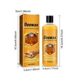 thumbnail image 3 of YiJuHui Natural Beeswax Furniture Polish, Wood Polish and Conditioner, Natural Wood Oil for Furniture Protection, Restores Shine, Cleans and Protects Wood Surfaces, for Tables, Chairs, Cabinets, 3 of 8