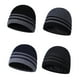 thumbnail image 3 of Sonducket Gorros de lana de punto de invierno Gorros de protección de calavera a rayas Jersey informal Gorro al aire libre Regalos deportivos Esquí Sombreros gris carbón Sonducket AP010036-04, 3 of 6